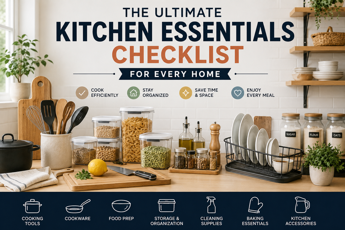 The Ultimate Kitchen Essentials Checklist for Every Home