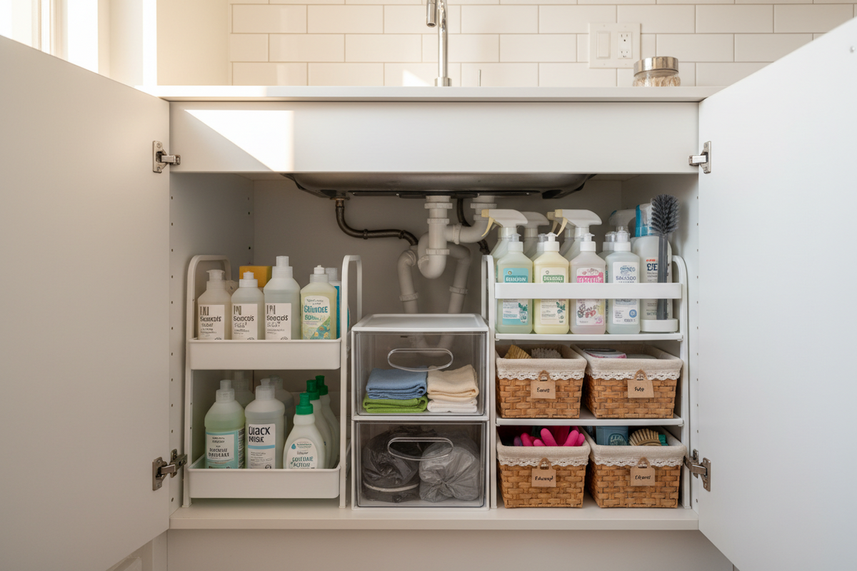 How to Maximize Under-Sink Storage in Small Apartment Kitchens