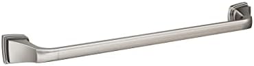 Amerock BH36033G10 | Brushed Nickel Towel Bar | 18 inch (457 mm) Center-to-Center Towel Rack | Revitalize | Bathroom Towel Holder | Bathroom Hardware | Bath Accessories