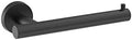 Amerock Arrondi 7-1/4" Matte Black Single Post Toilet Paper Holder