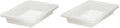 Rubbermaid Commercial Products Food Storage Box/Tote for Restaurant/Kitchen/Cafeteria, 5 Gallon, White (FG350600WHT) (Pack of 2)