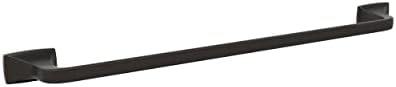 Amerock BH36014ORB | Oil Rubbed Bronze Towel Bar | 24 inch (610 mm) Center-to-Center Towel Rack | Highland Ridge | Bathroom Towel Holder | Bathroom Hardware | Bath Accessories