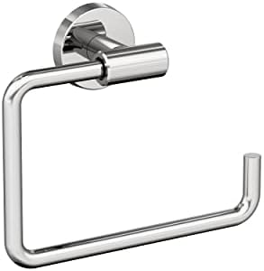 Amerock Arrondi 5" Polished Stainless Steel Towel Ring