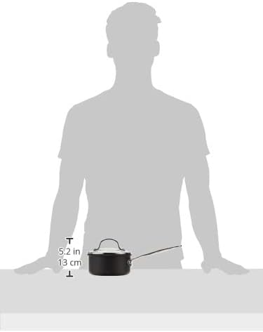 Cuisinart 1-Quart Saucepan, Chef's Classic Nonstick Hard Anodized Saucepan - Image 2