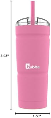 Bubba Envy S Stainless Steel Tumbler 24oz. Water Bottle Medium Azalea
