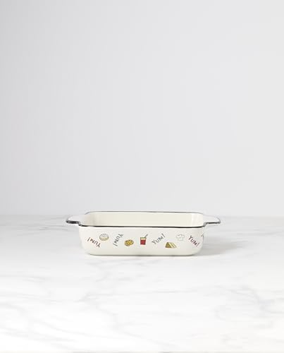 Lenox Chef Snoopy Stoneware Square Baking Dish