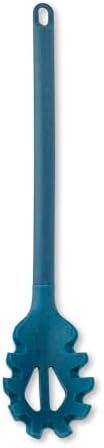 Core Kitchen Silicone and Wheat Fiber Cooking Utensils 6-Piece Set - Blue Sapphire