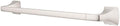 Pfister Bruxie Bath Towel Bar for Bathroom, 18-Inch, Wall-Mounted, Screw-in, Spot Defense Brushed Nickel Finish, BTBBIE1GS