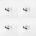 American Metalcraft TSH1 Taco Holders, Silver, 4-Inches Wide (Pack of 4)