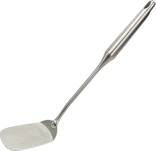 Millvado Solid Turner Metal Spatula, Stainless Steel - 15 In. Utensil Tool