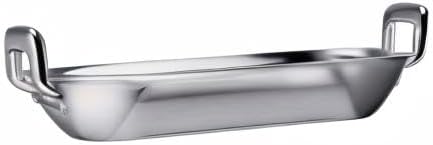 Tramontina 16.75-Inch Stainless Steel Roasting Pan with Rack