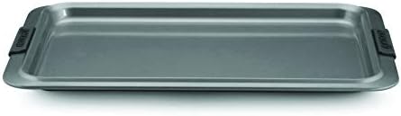 Anolon Advanced Nonstick Bakeware with Grips, Nonstick Cookie Sheet / Baking Sheet - 11 Inch x 17 Inch, Gray