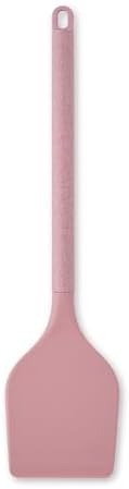Core Kitchen Silicone and Wheat Fiber Cooking Utensils 6-Piece Set - Pink Heart