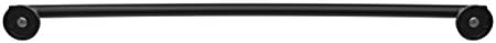 Amerock Arrondi 24" Matte Black Towel Bar
