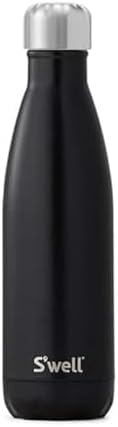 S’well Stainless Steel 17oz Water Bottle, London Chimney Design, Triple-Layer Vacuum Insulation Keeps Drinks Cold for 36 Hours and Hot for 18, BPA Free