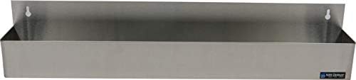 San Jamar Speed Rails with 8 Quart Capacity for Kitchen, Bar, And Restaurants, Stainless Steel, 32.25 Inches, Silver