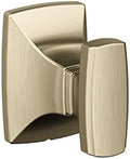 Amerock BH36010BBZ | Golden Champagne Single Robe Hook | 2-1/8 inch (54 mm) Length Towel Holder | Highland Ridge | Towel Hook for Bathroom | Bathroom Hardware | Bath Accessories