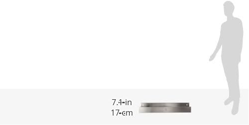 Winco 32" Bar Stainless Steel Speed Rail, Single