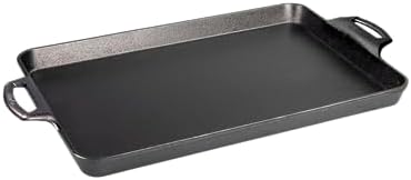 Lodge Pre-Seasoned Cast Iron Baking Pan, Rectangular, 15.5 x 10.5 Inches