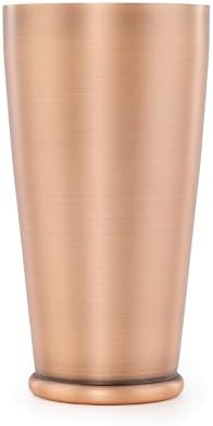 Barfly Cocktail Shaker with Weighted Bottom, Deluxe 28 oz, Antique Copper