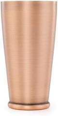 Barfly Cocktail Shaker with Weighted Bottom, Deluxe 28 oz, Antique Copper