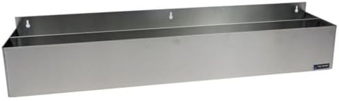 San Jamar Speed Rack Bottle Holder 10 Qt/LTR Bottles Stainless Steel B5542-1 Each