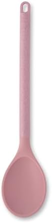 Core Kitchen Silicone and Wheat Fiber Cooking Utensils 6-Piece Set - Pink Heart