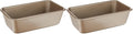 Cuisinart 9-Inch Chef's Classic Nonstick Bakeware Loaf Pan, Champagne (Pack of 2)