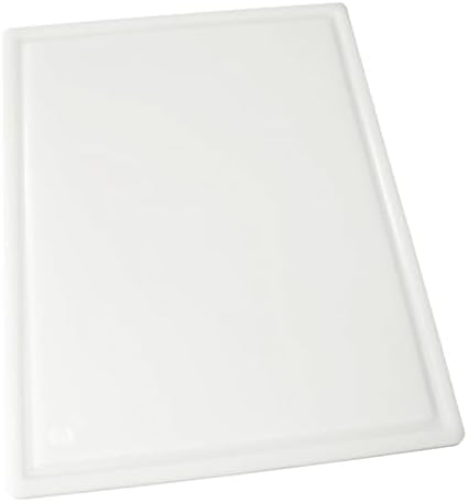 Winco CBI-1520 Grooved Cutting Board, 15-Inch by 20-Inch by 1/2-Inch, White,Medium