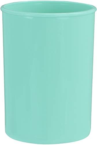 Reston Lloyd Calypso BasicsMultipurpose Cookware Storage Crock, Kitchen Countertop & Office Desk Organization, Durable & Food Safe BPA-Free Plastic, Seafoam