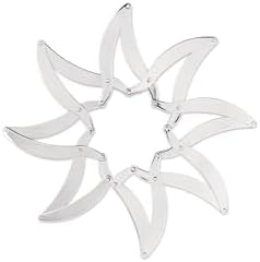 Alessi "Augh" Expanding Pan-Stand, NULL, Silver