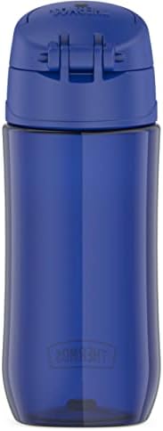 THERMOS FUNTAINER 16oz Plastic Bottle with Spout Lid, Blueberry