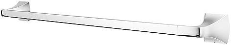 Pfister Bruxie Bath Towel Bar for Bathroom, 24-Inch, Wall-Mounted, Screw-in, Polished Chrome Finish, BTBBIE2C