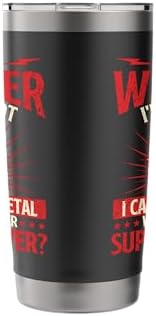 I Am A Welder What's Your Superpower - Welding Ironworker Stainless Steel Insulated Tumbler