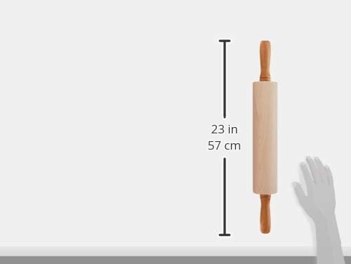 J.K. Adams 12-Inch-by-2-3/4-Inch Maple Wood Medium Gourmet Rolling Pin - Image 4