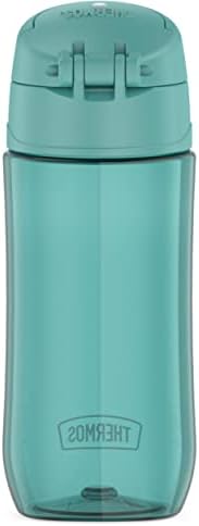 THERMOS FUNTAINER 16oz Plastic Bottle with Spout Lid, Aqua