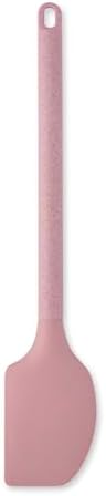 Core Kitchen Silicone and Wheat Fiber Cooking Utensils 6-Piece Set - Pink Heart