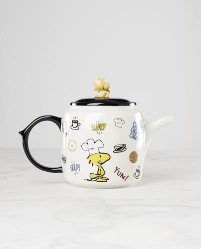 Lenox Chef Snoopy Porcelain Teapot, 40oz