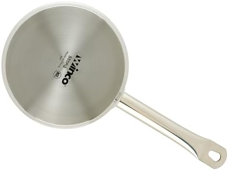Winco 2 qt Stainless Steel Sauce Pan with Lid and Cover