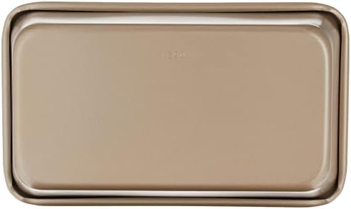 Cuisinart 9-Inch Chef's Classic Nonstick Bakeware Loaf Pan, Champagne (Pack of 2)