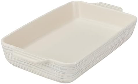 Pyrex 2QT (7" x 11") Rectangular Ceramic Baking Dish with Handles
