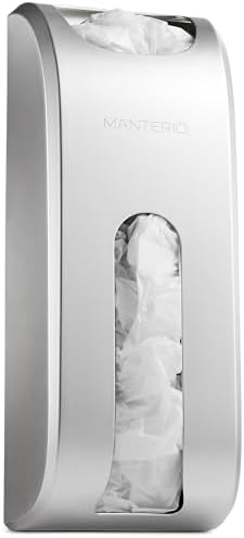 Wall-Mounted Plastic Bag Holder & Grocery Bag Organizer / Dispenser