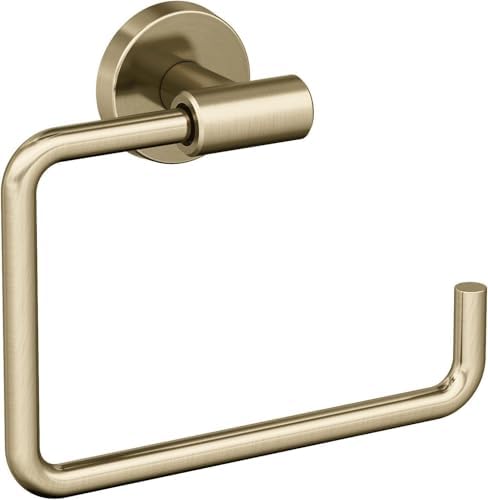 Amerock Arrondi 5" Golden Champagne Towel Ring