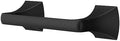 Pfister Bruxie Toilet Paper Holder, Bathroom Tissue Roll Holder, Wall-Mounted, Screw-In, Matte Black Finish, BPHBIE0B