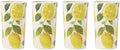 Oneida 24 Seven Lemon Melamine Tumblers, 16oz, Set of 4