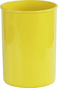 Reston Lloyd Calypso Basics Multipurpose Cookware Storage Crock, Kitchen Countertop & Office Desk Organization, Durable & Food Safe BPA-Free Plastic, Lemon