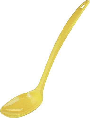 Reston Lloyd 6 Piece Kitchen Utensil Holder for kitchen counter, Utensils crock with Heat Resistant Spoon, Slotted Spoon, Ladle, Spatula BPA Free, Lemon