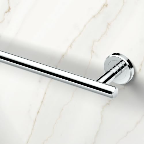 Gatco 4240A Latitude II 30-Inch Towel Bar, Wall Mounted Bathroom Towel Holder, Chrome, 32.63" Total Length