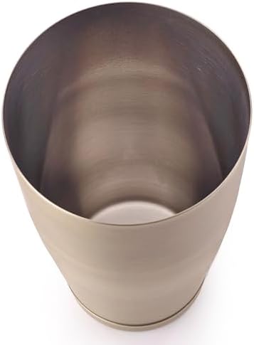 Barfly Cocktail Shaker Tin, Large 28 oz (828 ml), Antique Gold