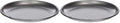 Cuisinart 4 Piece Pizza Pan Set, Mini, Steel Gray (Pack of 2)